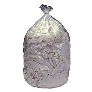 AbilityOne 8105015171367, SKILCRAFT Low Density Trash Can Liners, 38 x 58, Clear, 100/Carton