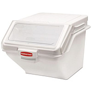Rubbermaid Commercial PROSAVE Shelf Ingredient Bin, 19.2 x 23.5 x 16.88, White, Plastic (FG9G5800WHT)