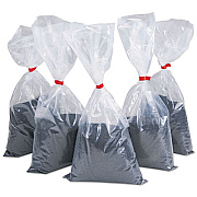 Rubbermaid Commercial Sand for Smoking Urns/Poles, 5 lbs, Black, 5/Carton (BS25)