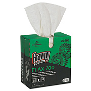 Brawny Professional FLAX 700 Medium Duty Cloths, 9 x 16 1/2, White, 94/Box, 10 Box/Carton (29609)