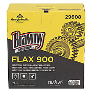 Brawny Professional FLAX 900 Heavy Duty Cloths, 9 x 16 1/2, White, 72/Box, 10 Box/Carton (29608)