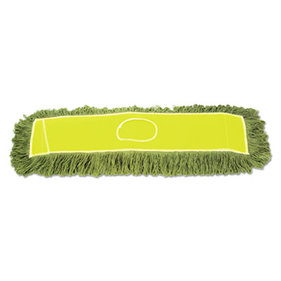 Boardwalk Echo Dustmop, Synthetic/Cotton, 36" x 5", Green, 12/Carton (BWKECHO365LGSP)