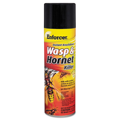 Enforcer Wasp and Hornet Spray, 16 oz Aerosol Spray, 12/Carton (EWHIK16)