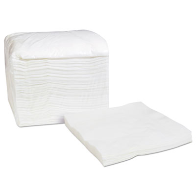 Cascades PRO Select Dinner Napkins, 1-Ply, White, 16.75 x 17, 250/Pack, 8/Carton (N031)