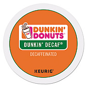 Dunkin Donuts K-Cup Pods, Dunkin' Decaf, 24/Box (0846)