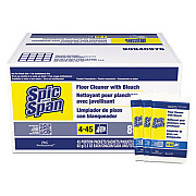 Spic and Span Bleach Floor Cleaner Packets, 2.2oz Packets, 45/Carton (02010)
