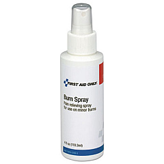First Aid Only Refill for SmartCompliance General Business Cabinet, First Aid Burn Spray, 4 oz Bottle (13040)