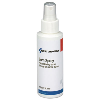 First Aid Only Refill for SmartCompliance General Business Cabinet, First Aid Burn Spray, 4 oz Bottle (13040)