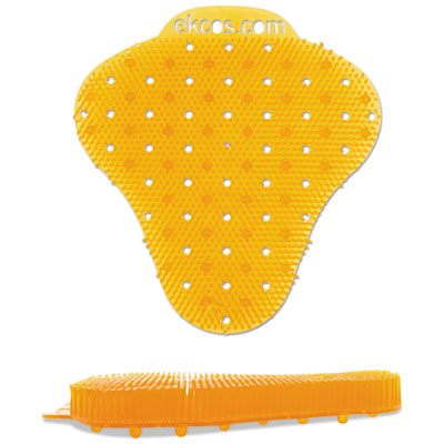 Diversey ekcoscreen Urinal Screens, Tropical Scent, Orange, 12/Carton (EKS4O12)