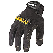 Ironclad General Utility Gloves, EN388: 2132, 9" Long, X-Large, Black, Pair (GUG05XL)