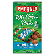 Emerald 100 Calorie Pack All Natural Almonds, 0.63 oz Packs, 84/Carton (34325CT)