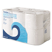 Boardwalk Office Packs Toilet Tissue, Septic Safe, 2-Ply, White, 4 x 4, 300 Sheets/Roll, 72 Rolls/Carton (BWK6147)