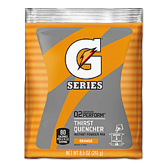 Gatorade Original Powdered Drink Mix, Orange, 8.5oz Packets, 40/Carton (03957)