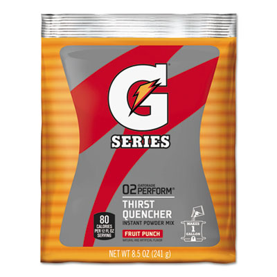 Gatorade Original Powdered Drink Mix, Fruit Punch, 8.5oz Packets, 40/Carton (03808)