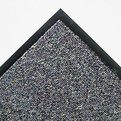 Crown Classic Berber Wiper Mat, Nylon/Olefin, 48 x 72, Gray (CB0046GY)