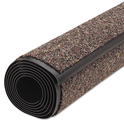 Crown Classic Berber Wiper Mat, Nylon/Olefin, 36 x 120, Brown (CB0310BR)