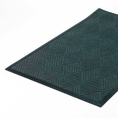 Crown Super-Soaker Diamond Mat, Polypropylene, 36 x 60, Slate (S1R035ST)