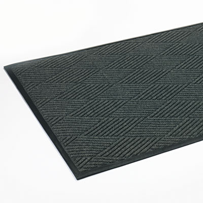 Crown Super-Soaker Diamond Mat, Polypropylene, 46 x 72, Slate (S1R046ST)
