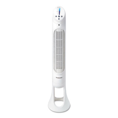 Honeywell QuietSet Whole Room Tower Fan, 5 Speeds, White (HYF260)