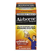 Airborne Immune Support Chewable Tablets, 32 Tablets per box (97971)