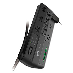 APC Performance SurgeArrest Power Surge Protector, 11 AC Outlets, 2 USB Ports, 8 ft Cord, 2880 J, Black (P11U2)