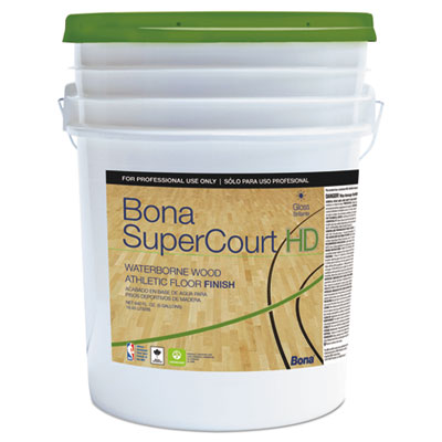 Bona SuperCourt HD Floor Finish, 5 gal (WT762055008)
