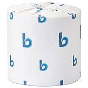 Boardwalk OFFICE PACKS STANDARD BATHROOM TISSUE, SEPTIC SAFE, 2-PLY, WHITE, 504 SHEETS/ROLL, 80 ROLLS/CARTON (BWK6156)
