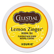 Celestial Seasonings Lemon Zinger Herbal Tea K-Cups, 96/carton (14732CT)