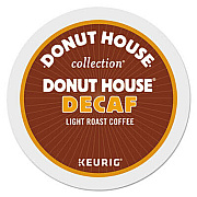 Donut House 7534CT Decaf Coffee K-Cups