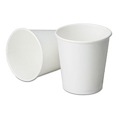 AbilityOne 7530006414517, SKILCRAFT, Hot Beverage Cups, 12 oz, White with Logo, 1,000/Box