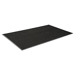 Crown Jasper Indoor/Outdoor Scraper Mat, Black Cut Pile Nylon Surface, 48" x 72" (JS0046BK)