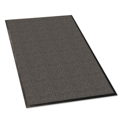 Guardian WaterGuard Indoor/Outdoor Scraper Mat, Rectangular, Charcoal Gray Ridged Needle-Punch Surface, 22.75" x 33.5" (WG020304)