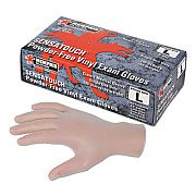 MCR Safety Safety Sensatouch Vinyl Disposable Medical Grade Gloves, Powder-Free, Medium, 5 mil Thick, 9.96" Long, Clear,100/BX, 10 BX/CT (5010MCT)
