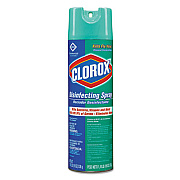 Clorox Disinfecting Spray, Fresh, 19 oz Aerosol Spray (38504)