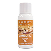 Rubbermaid Commercial TC MICROBURST 3000 AIR FRESHENER REFILL, CINNAMON SPICE, 2 OZ, 12/CARTON (401689)