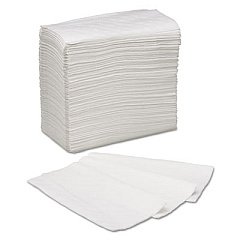 AbilityOne 8540009654691, SKILCRAFT, Table Napkin, Junior, 1-Ply, White, 10,000/Box