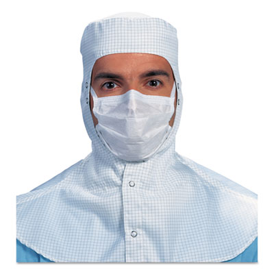 Kimtech Pure M3 Sterile Face Mask with Soft Ties, Polyethylene, 7", 20/Box, 10 Boxes/Carton (62470)