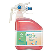 Green Works Bathroom Cleaner Concentrate, 101 oz Bottle, 2/Carton (31752)