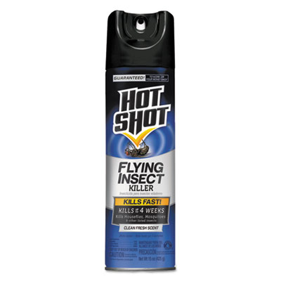 Diversey Hot Shot Flying Insect Killer 3, 15 Oz Aerosol, Characteristic, 12/carton (CB963106)