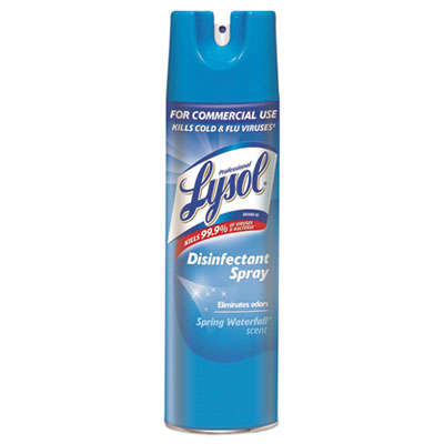 Professional LYSOL Brand Disinfectant Spray, Spring Waterfall, 19 oz Aerosol Spray (76075EA)