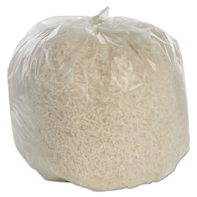 AbilityOne 8105015574972, SKILCRAFT High Density Coreless Roll Can Liners, 30 gal, 10 mic, 30" x 37", Natural, Perforated Roll, 500/Box