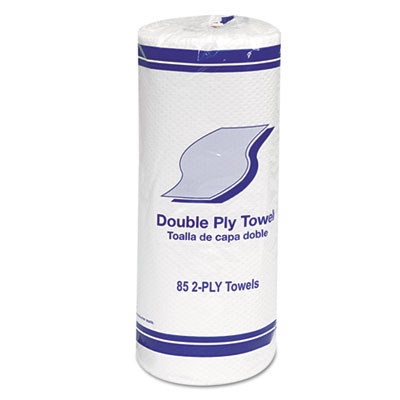 GEN Kitchen Roll Towels, 2-Ply, 11 x 7.8, White, 85/Roll, 30 Rolls/Carton (1797)