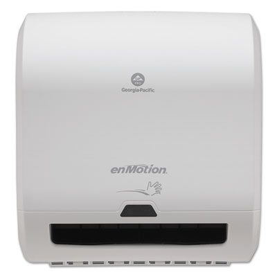 Georgia Pacific Professional enMotion Automated Roll Towel Dispenser, 13.06 x 9.06 x 14.88, White (59437A)