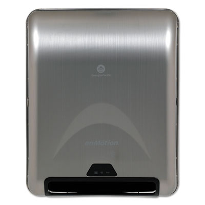 Georgia Pacific Professional enMotion Automated Roll Towel Dispenser, 13.3 x 8 x 16.4, Stainless Steel (59466A)