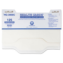 HOSPECO Health Gards Toilet Seat Covers, 15 x 17, White, 3,000/Carton (HG3000C)
