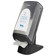 Cascades PRO Tandem Stand/Wall Napkin Dispenser, 9.06 x 12.4 x 20.28, Gray (C440)