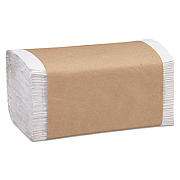 Marcal PRO 100% Recycled Folded Paper Towels, 1-Ply, 8.62 x 10 1/4, White, 334/PK, 12PK/CT (P6002B)