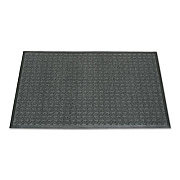 AbilityOne 7220015826224, SKILCRAFT 3-Mat Entry System Scraper/Wiper Mat, 36 x 60, Gray
