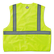 ergodyne GloWear 8215BA Type R Class 2 Econo Breakaway Mesh Safety Vest, 4X-Large to 5X-Large, Lime (21079)