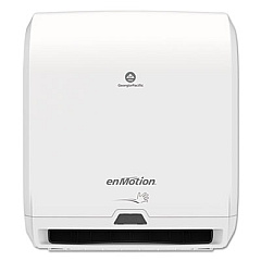 Georgia Pacific Professional enMotion Automated Touchless Towel Dispenser, 9.5 x 14.7 x 17.3, White (59407A)